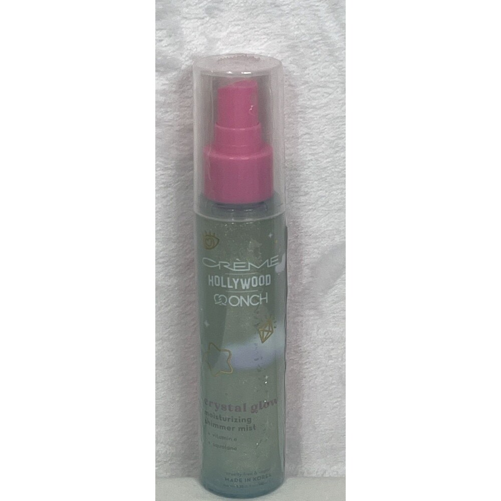 Creme Hollywood Onch Crystal Glow Moisturizing Shimmer Mist Body & Face NEW